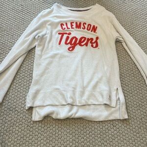 Clemson tigers fuzzy sweatshirt pullover